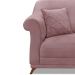Kit 2 Poltronas Decorativas com 2 Almofadas Armstrong Veludo Lilás G63 - Gran Belo