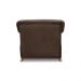 Kit 2 Poltronas Decorativas com 2 Almofadas Armstrong Veludo Marrom G63 - Gran Belo