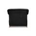 Kit 2 Poltronas Decorativas com 2 Almofadas Armstrong Veludo Preto G63 - Gran Belo