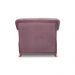 Kit 2 Poltronas Decorativas com 2 Almofadas Armstrong Veludo Uva G63 - Gran Belo