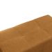 Kit 2 Puffs Decorativos Merlin Sala de Estar Couro Caramelo Manchado G88 - Gran Belo