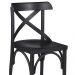 Kit 4 Cadeiras Decorativas Crift Preto G54 - Gran Belo