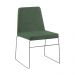 Kit 6 Cadeiras Decorativa Sala de Jantar Anne Linho Verde G17 - Gran Belo