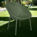 Kit 6 Poltronas Área Externa de PP Marina com Base Desmontável Verde G56 - Gran Belo