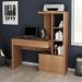 Mesa Conjunto para Escritório Home Office ME4143 MDP Amendoa G69 - Gran Belo