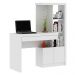 Mesa Conjunto para Escritório Home Office ME4143 MDP Branco G69 - Gran Belo