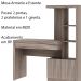Mesa Conjunto para Escritório Home Office ME4143 MDP Carvalho G69 - Gran Belo