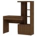 Mesa Conjunto para Escritório Home Office ME4143 MDP Nogal G69 - Gran Belo
