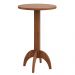 Mesa Decorativa Bistrô Dionísio 65X65 Redondo Imbuia G42 - Gran Belo
