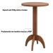Mesa Decorativa Bistrô Dionísio 65X65 Redondo Imbuia G42 - Gran Belo