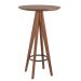 Mesa Decorativa Bistro Madeira Maciça Ozil Imbuia G42 - Gran Belo