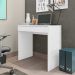 Mesa Escrivaninha 80 cm para Notebook com Gaveta Case MDP Branco G01 - Gran Belo