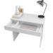 Mesa Escrivaninha 80 cm para Notebook com Gaveta Case MDP Branco G01 - Gran Belo