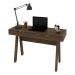 Mesa Escrivaninha para Escritório Home Office ME4128 MDP Nogal G69 - Gran Belo