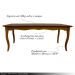 Mesa Sala de Jantar Cozinha Gallia 200cm Madeira Maciça e MDF Imbuia G42 - Gran Belo