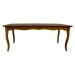 Mesa Sala de Jantar Cozinha Gallia 200cm Madeira Maciça e MDF Imbuia G42 - Gran Belo