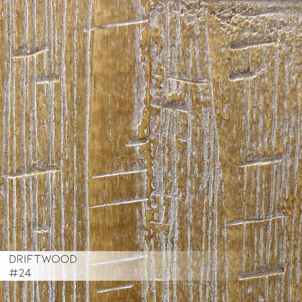 Mesa Sala de Jantar Cozinha Ludiana 190cm Grafite Madeira Maciça Driftwood G54 - Gran Belo