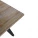 Mesa Sala de Jantar Cozinha Ogleary 220cm Grafite Madeira Maciça Driftwood - Gran Belo
