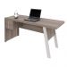 Mesa com 2 Gavetas para Escritório Home Office ME4122 MDP Carvalho/Fendi G69 - Gran Belo