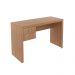 Mesa com 2 Gavetas para Escritório Home Office ME4123 MDP Amendoa G69 - Gran Belo