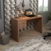 Mesa com 2 Gavetas para Escritório Home Office ME4123 MDP Amendoa G69 - Gran Belo