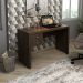 Mesa com 2 Gavetas para Escritório Home Office ME4123 MDP Rustico G69 - Gran Belo