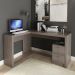 Mesa com 2 Gavetas para Escritório Home Office ME4129 MDP Carvalho G69 - Gran Belo