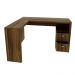 Mesa com 2 Gavetas para Escritório Home Office ME4129 MDP Nogal G69 - Gran Belo