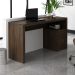 Mesa com 2 Gavetas para Escritório Home Office ME4130 MDP Rustico G69 - Gran Belo