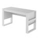 Mesa com Aplique para Escritório Home Office ME4146 MDP Branco G69 - Gran Belo