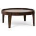 Mesa de Centro Decorativo Para Sala de Estar Peaky 94x38 Canela G04 - Gran Belo