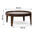 Mesa de Centro Decorativo Para Sala de Estar Peaky 94x38 Canela G04 - Gran Belo