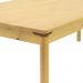 Mesa de Jantar de Madeira Taeda Zelda 220cm Natural/Voss G04 - Gran Belo