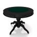 Mesa de Jogos Carteado 4 Lugares Bellagio com Gavetas e Tampo Reversível com Tecido Preto/Verde G42 - Gran Belo
