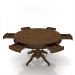 Mesa de Jogos Carteado 6 Lugares Bellagio com Gavetas e Tampo Reversível Base Estrela com Tecido Nogueira/Verde G42 - Gran Belo