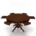 Mesa de Jogos Carteado 6 Lugares Bellagio com Gavetas e Tampo Reversível com Tecido Imbuia/Verde G42 - Gran Belo