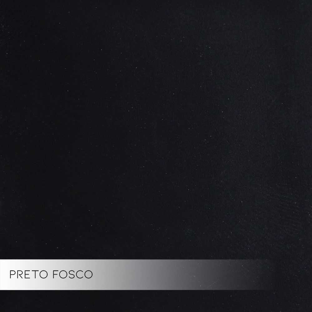 Mesa de Jogos Carteado Victoria 4 Lugares Redonda Tampo Reversível com Gavetas e Porta Copos Preto Fosco G36 - Gran Belo