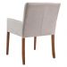 Mesa de Jogos Carteado Victoria Redonda Tampo Reversível Preto com Kit 2 Cadeiras Vicenza Suede Nude G36 G15 - Gran Belo