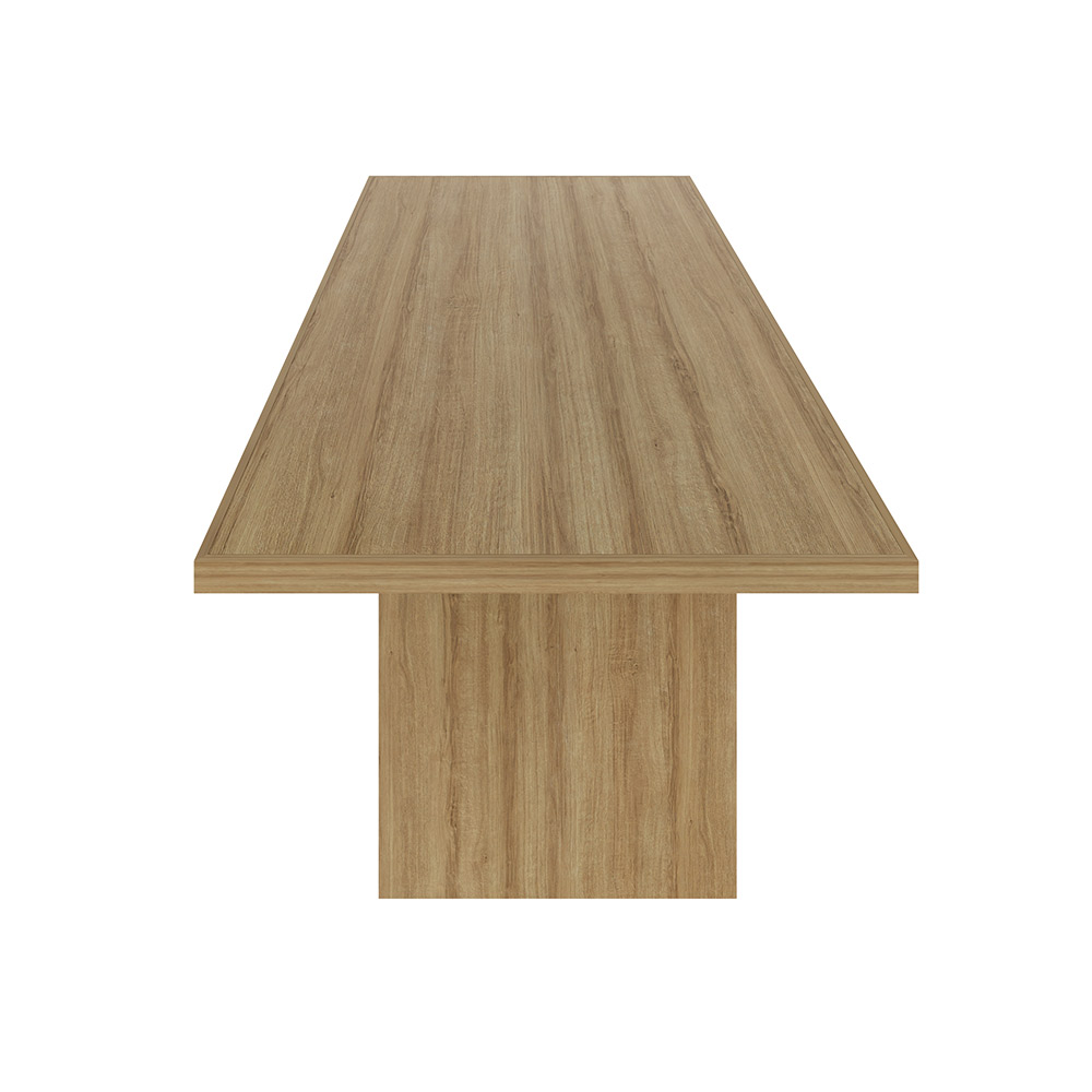 Mesa de Reunião para Escritório Home Office ME4119 MDP Amendoa G69 - Gran Belo