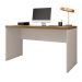 Mesa para Escritório Decorativa 1.3 Home Office Rocky MDP/BP Lamina Mel/OffWhite G11 - Gran Belo