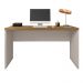 Mesa para Escritório Decorativa 1.3 Home Office Rocky MDP/BP Lamina Mel/OffWhite G11 - Gran Belo