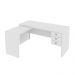 Mesa para Escritório Home Office ME4106 MDP Branco G69 - Gran Belo