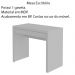 Mesa para Escritório Home Office ME4107 MDP Branco G69 - Gran Belo