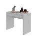 Mesa para Escritório Home Office ME4107 MDP Branco G69 - Gran Belo