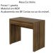 Mesa para Escritório Home Office ME4107 MDP Nogal G69 - Gran Belo