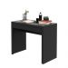 Mesa para Escritório Home Office ME4107 MDP Preto G69 - Gran Belo