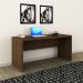 Mesa para Escritório Home Office ME4109 MDP Nogal G69 - Gran Belo