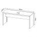 Mesa para Escritório Home Office ME4109 MDP Rustico G69 - Gran Belo