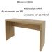 Mesa para Escritório Home Office ME4135 MDP Amendoa G69 - Gran Belo