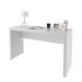 Mesa para Escritório Home Office ME4135 MDP Branco G69 - Gran Belo